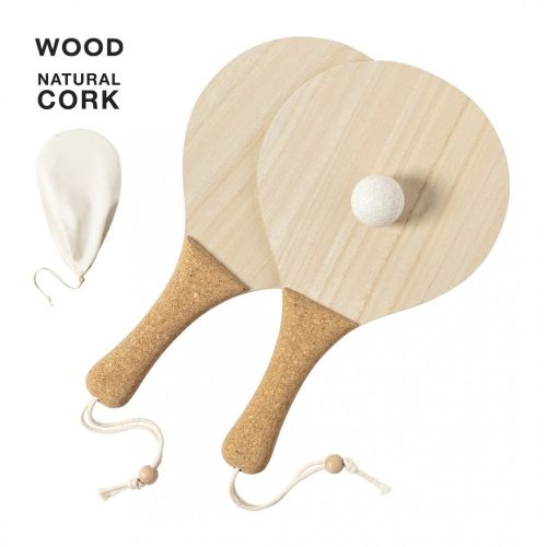 Beach ball set wood - Image 1